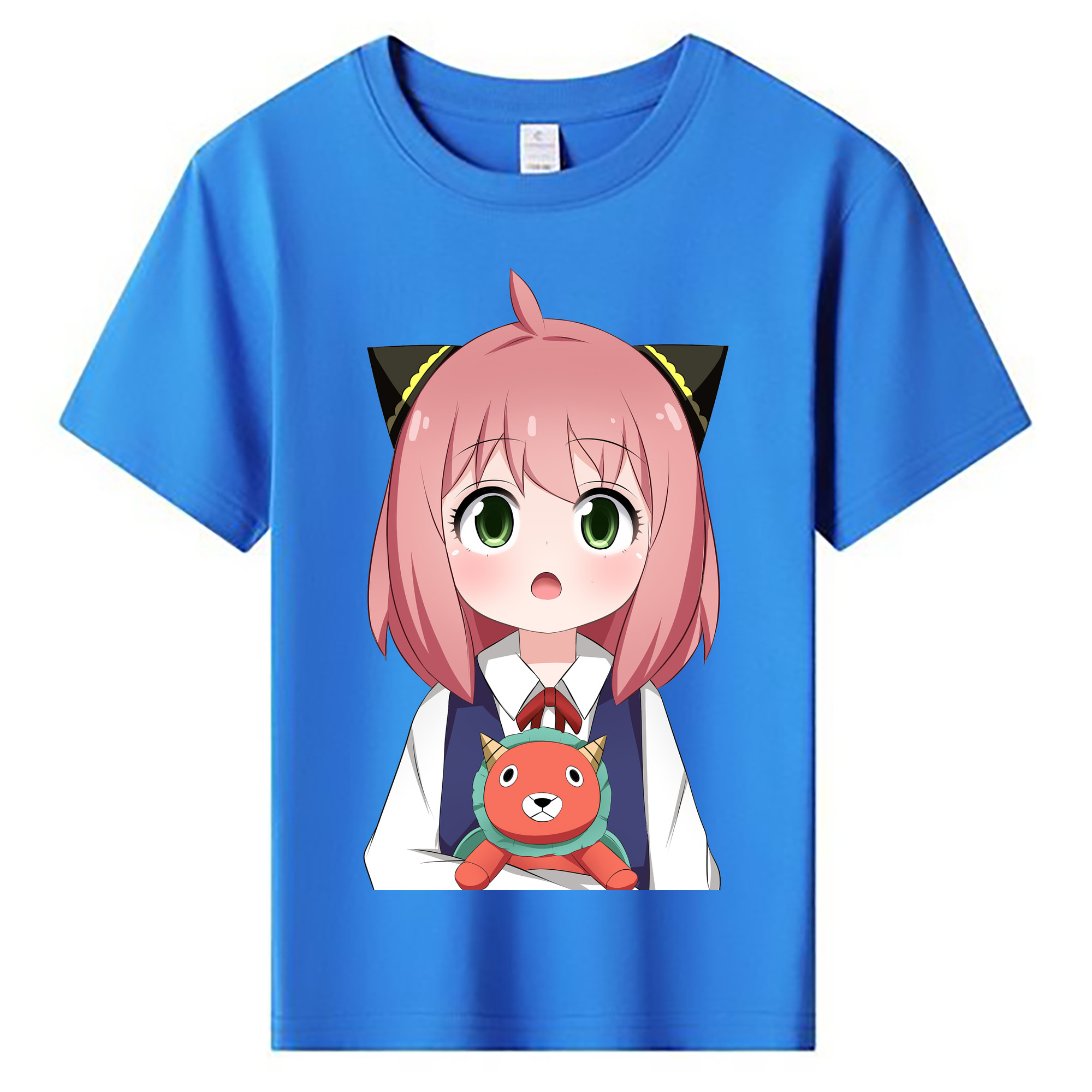 （画像用） SPY×FAMILY间谍家家酒 綿100％キッズTシャツ（フロントプリント）